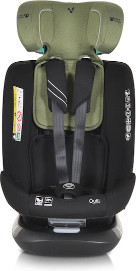 Cangaroo Quill 360° Baby Car Seat i-Size with Isofix Green