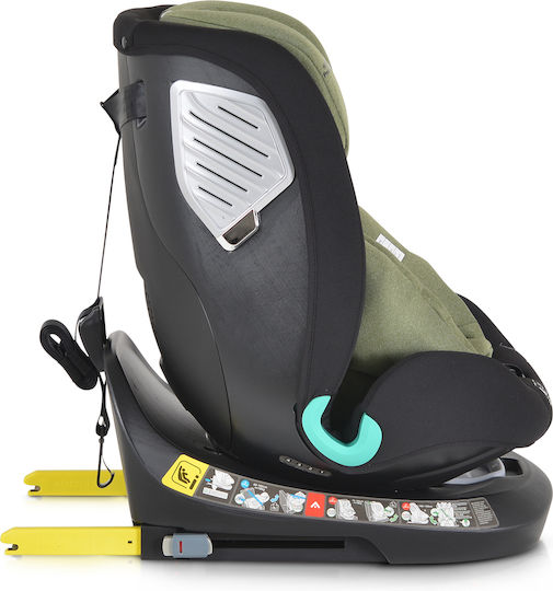 Cangaroo Quill 360° Baby Car Seat i-Size with Isofix Green