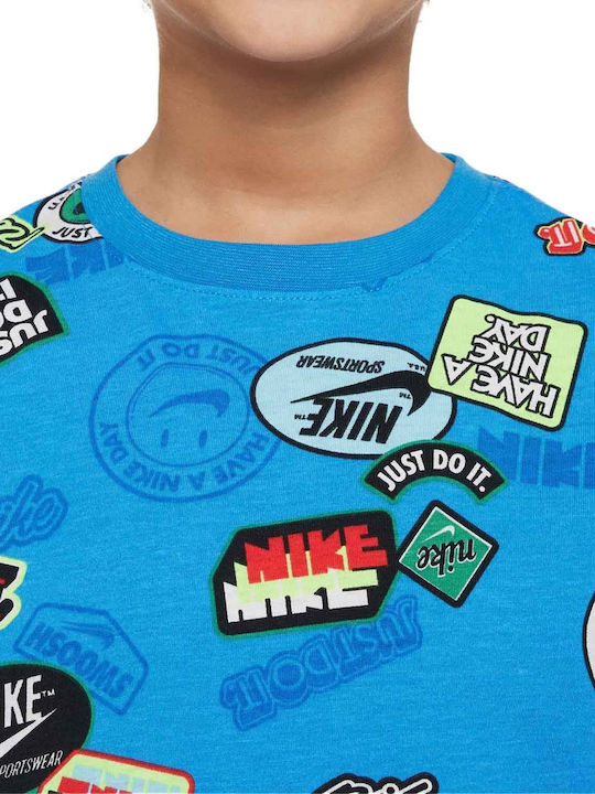 Παιδικό Σετ με Σορτς Καλοκαιρινό 2τμχ Μαύρο Sportswear