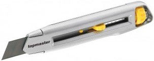 Topmaster Faltschneider mit Metallisch Körper und Klingenbreite 18mm