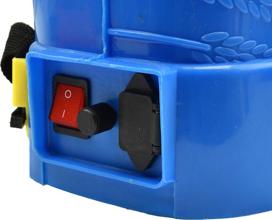 Geko Backpack Sprayer 12V with Battery 12Ah with Capacity 16lt in Light Blue color