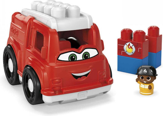 Mega Bloks Cuburi De Construit Firetruck Pentru 1+ Ani 6 Bucăți