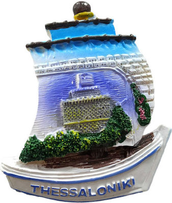 Touristen-Souvenir-Magnet – Set mit 12 Stück Harzmagnet Thessaloniki 678164 678164