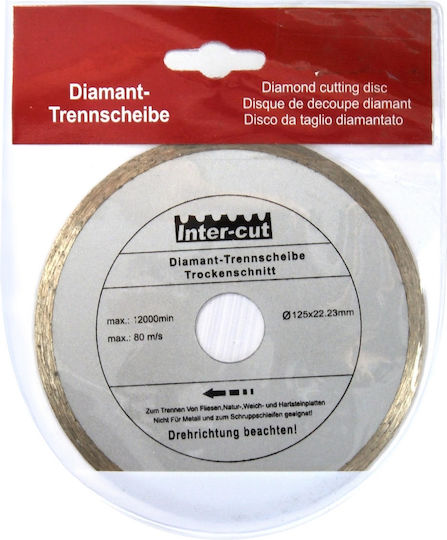 Geko Cutting Disc Construction Materials Hole Diameter 125mm 1pcs
