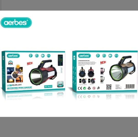 Aerbes Προβολέας Εργασίας Επαναφορτιζόμενος LED