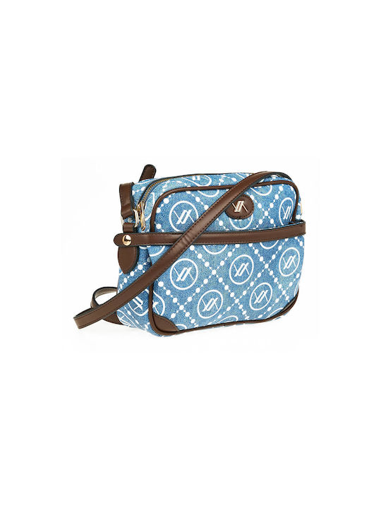 Verde Damen Tasche Crossbody Blau