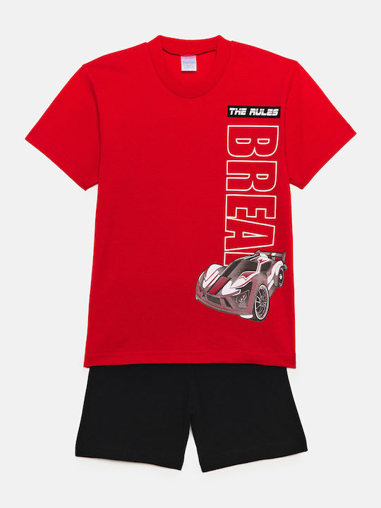 Eleten Детска пижама Лятна red