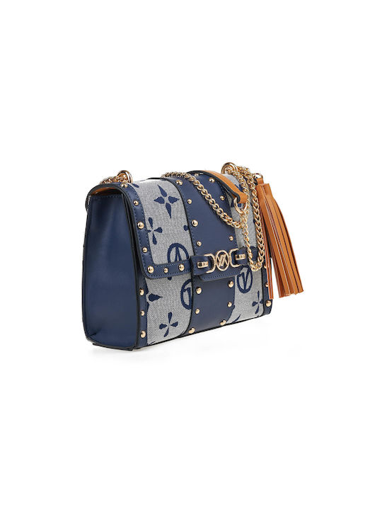 Verde Damen Tasche Schulter Blau