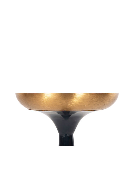 Freebox Candle Holder Metal in Blue Color 20x20x76cm 1pcs