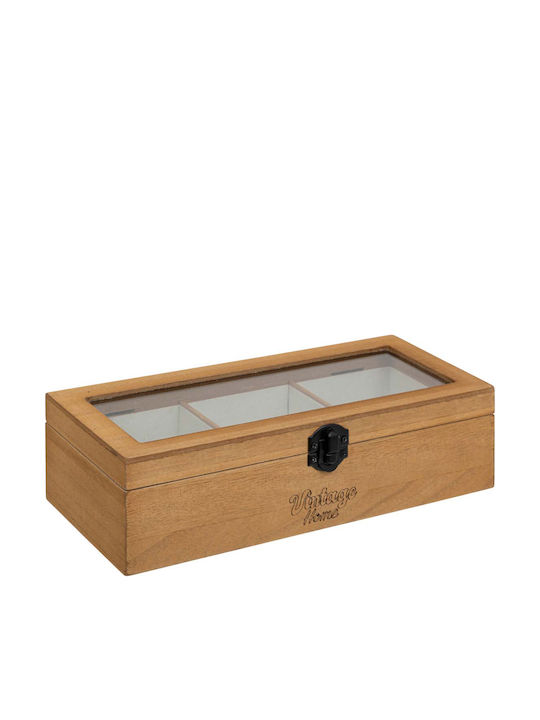 Atmosphera Κουτί Κοσμημάτων Ξύλινο Μπεζ 25x6.8x10.5cm Atmosphera Κουτί Κοσμημάτων Ξύλινο Μπεζ 25x6.8x10.5cm