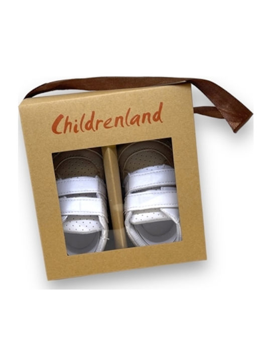 Childrenland Βρεφικά Sneakers Αγκαλιάς Γκρι