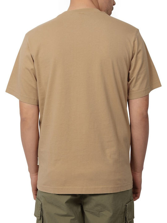 Franklin & Marshall Herren T-Shirt Kurzarm Khaki