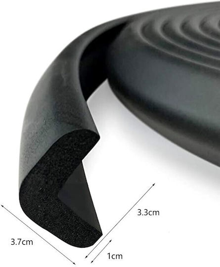 Sipo Surface Protector with Sticker in Black Color 200εκ. 1pcs