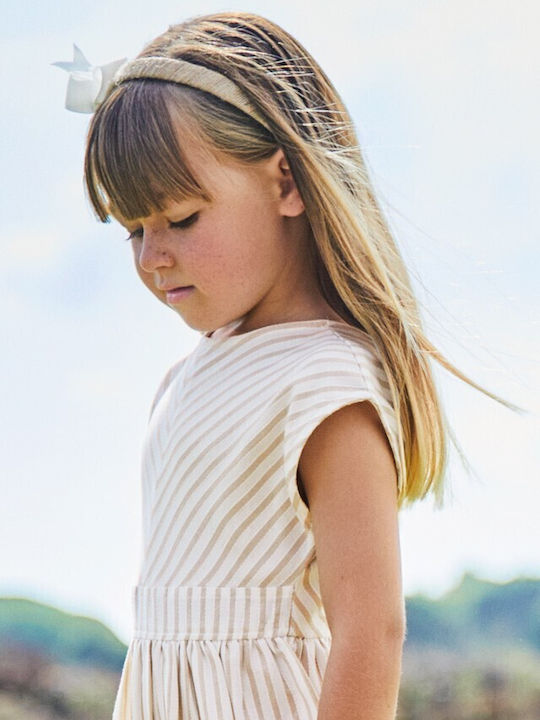 Mayoral Kids Dress beige