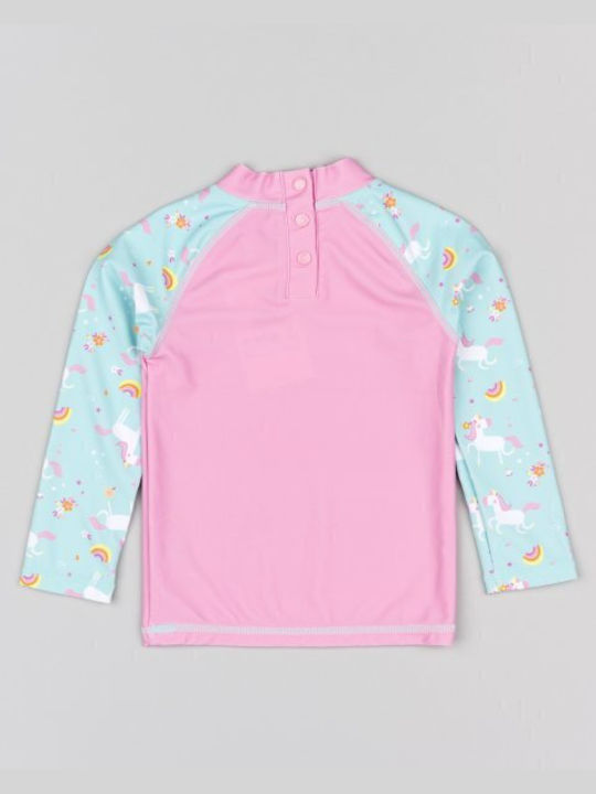 Losan Kinder Badeanzug UV-Schutz (UV) Shirt Pink