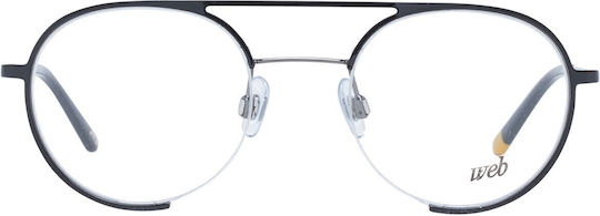 Web Rame Ochelari Pentru Bărbați Metalic Negru WE5237 005
