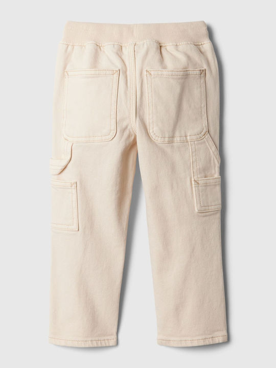 GAP Kinder Hose Jeans beige