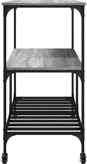 vidaXL Commercial Kitchen Food Cart H95xW100xD50cm