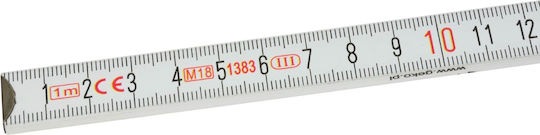 Geko G29051 Wooden Folding Ruler 1m