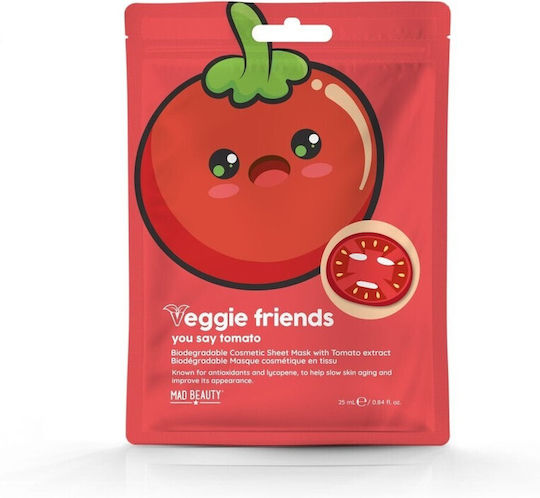 Mad Beauty Veggie Friends Salad Bowl Face & Eye Masks 4 Pieces