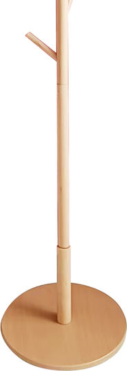 Pakketo Driko Καλόγερος Ξύλινος Μπεζ 38x38x174cm