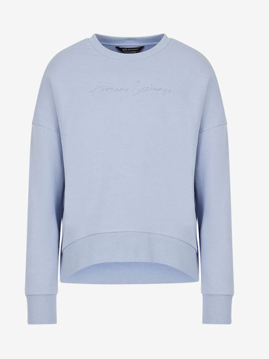 Armani Exchange Women's Sweatshirt Blue