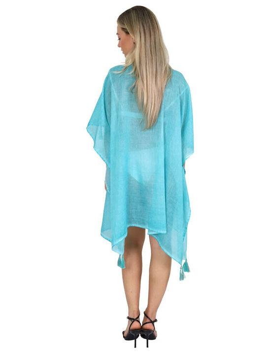 Aquablue Women's Caftan Beachwear Sky Blue