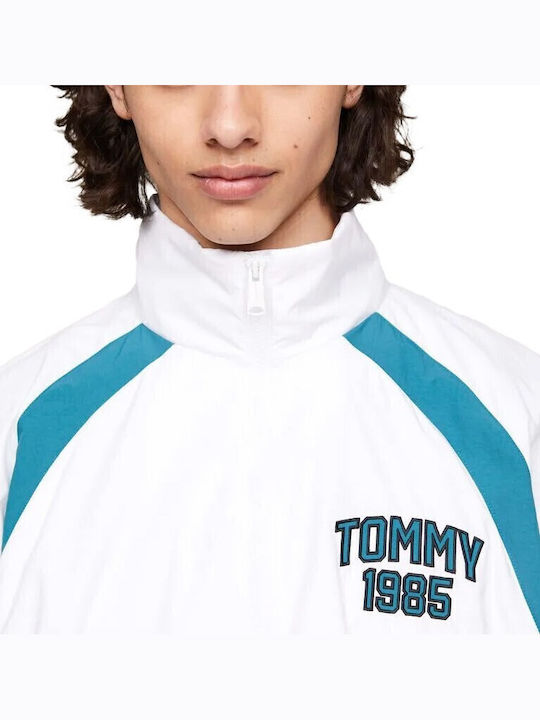 College Jacket White