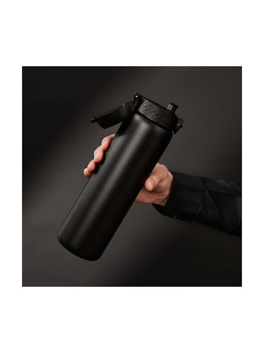 Ion8 Leak Proof Quench Water Bottle 1200ml Black