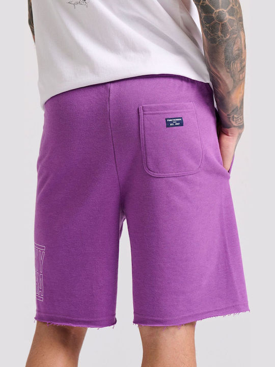 Sportliche Herrenshorts Lila