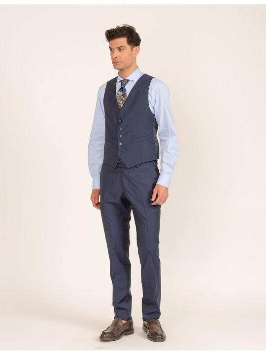 Rococo Men's Vest Blue