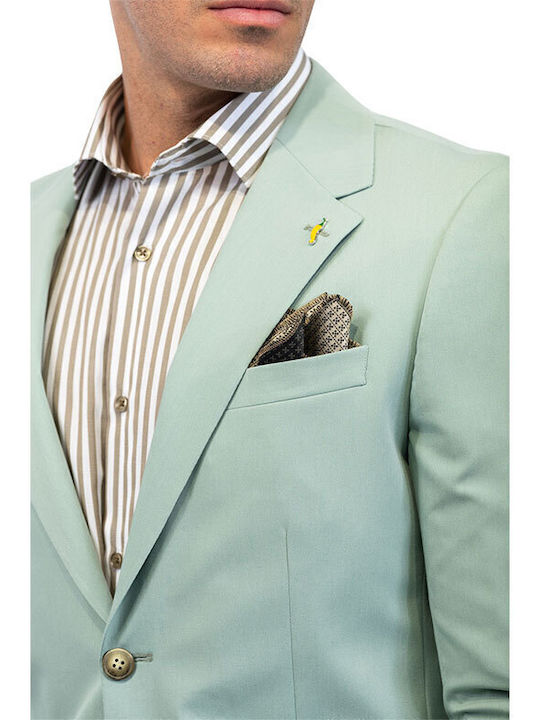 Men's Summer Suit Jacket Slim Fit Mint