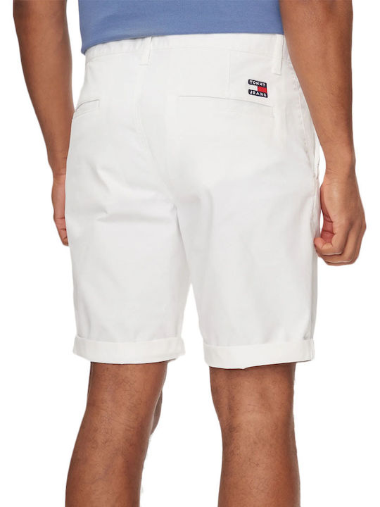 Tommy Hilfiger Herrenshorts Chino Weiß