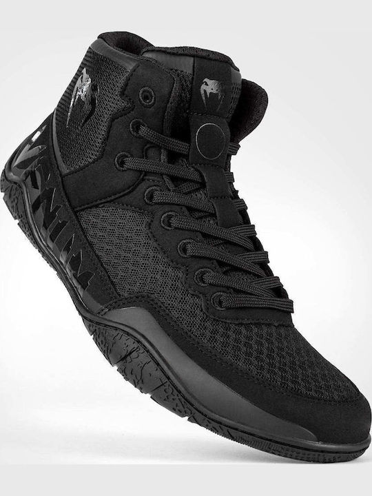 Venum Wrestling Shoes Black