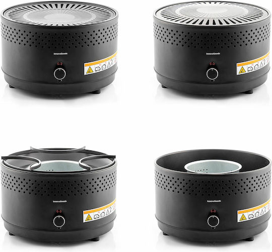 InnovaGoods Portable Charcoal Grill 28.5cmx28.5cm