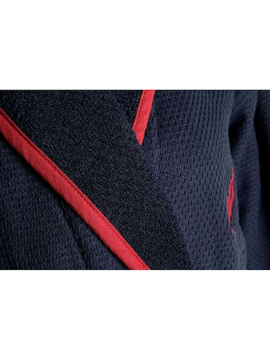 Nautica Marlin Halat de baie cu Guler Navy Blue 550gr/m²