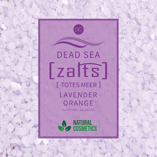 Totes Meer Salze Totes Meer Salze Lavendel Orange Parfüm Vase 540g Accentra