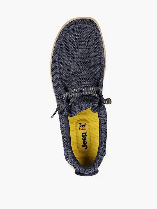 Jeep Footwear Herren Mokassins in Blau Farbe