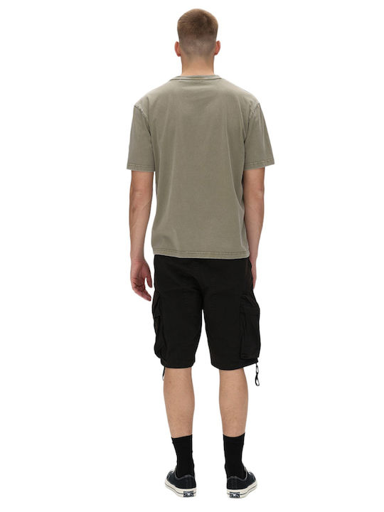 Gabba Ανδρική Βερμούδα Cargo Black