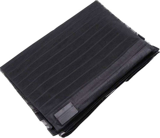 Grasher Σίτα Πόρτας με Μαγνητικό Κούμπωμα από Fiberglass Μαύρη 220x120cm