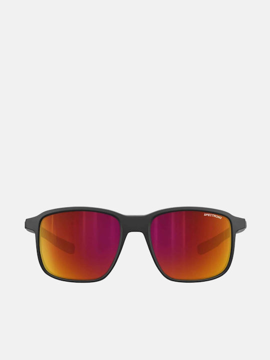 Julbo Sonnenbrillen mit Schwarz Rahmen und Orange Spiegel Linse J5711114