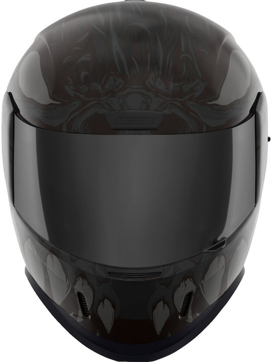Icon Face Airform Mips Manik'rr Light Dark Κράνος Μηχανής Full Face DOT / ECE 22.05 με Sunvisor