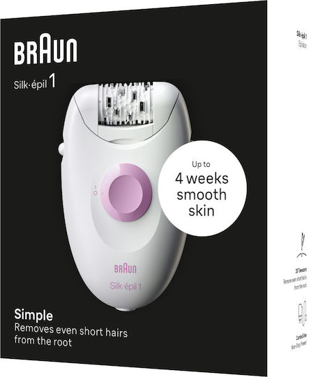 Braun Silk Epil 1 Epilator Machine Epilator for the Body SE1-000