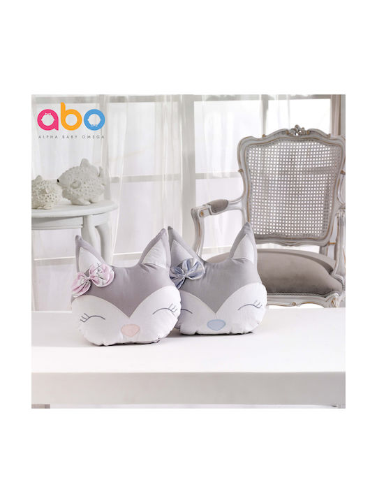 abo Pernă Decorativă pentru Pătuț Vulpe Albastru 42x45cm