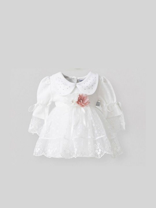 Miniborn Rochie pentru Copii Alb