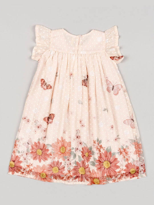 Losan Kids Dress Floral Pink