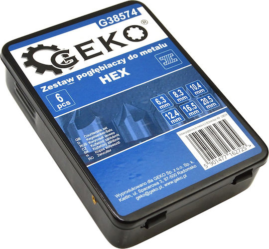 Geko Cutting Tool HSS for Edge Shaping in Metal \ Wood 6.3mm x 6.3mm