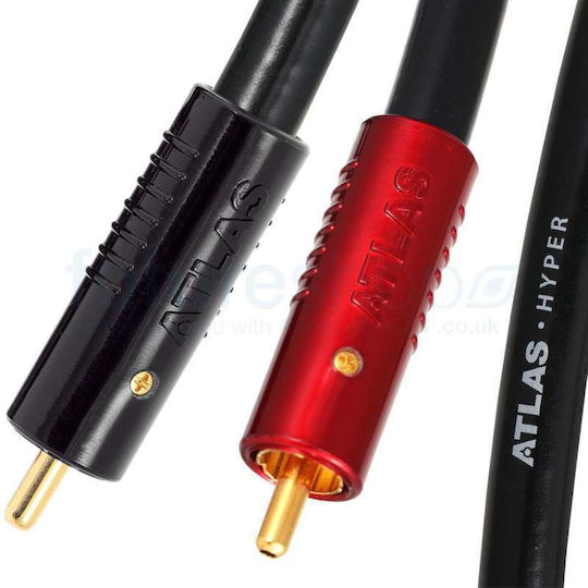 Atlas Cables Hyper Achromatic 3.5 Кабел за високоговорители 2 пъти банан - 2 пъти банан 3м (16894)