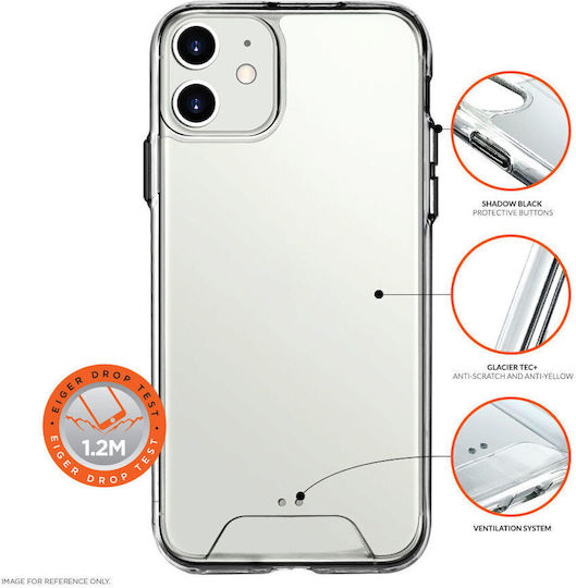Eiger Glacier Back Cover Σιλικόνης 0.4mm Διάφανο (iPhone 12 mini)
