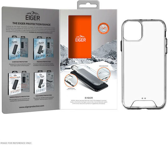 Eiger Glacier Back Cover Σιλικόνης 0.4mm Διάφανο (iPhone 12 mini)